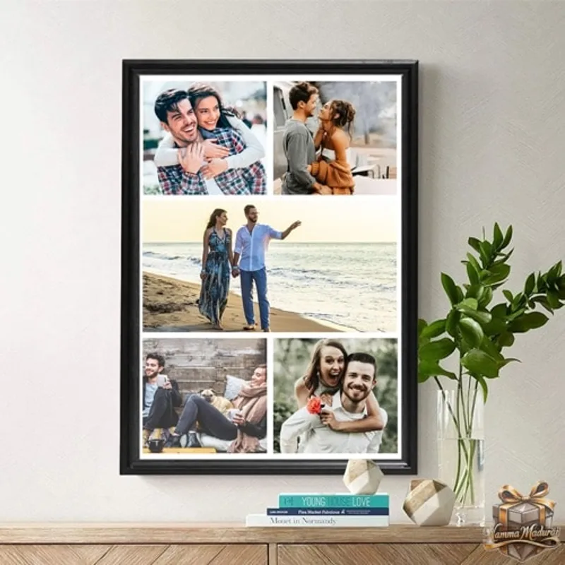 Customised Photo Frame with Photo Print, Personalized Gift, Home and Office Decor 