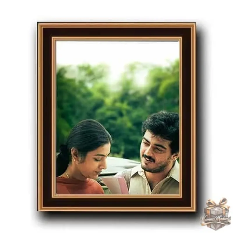 Customised Photo Frame with Photo Print, Tabletop Frame, Personalized Gift, Home and Office Decor