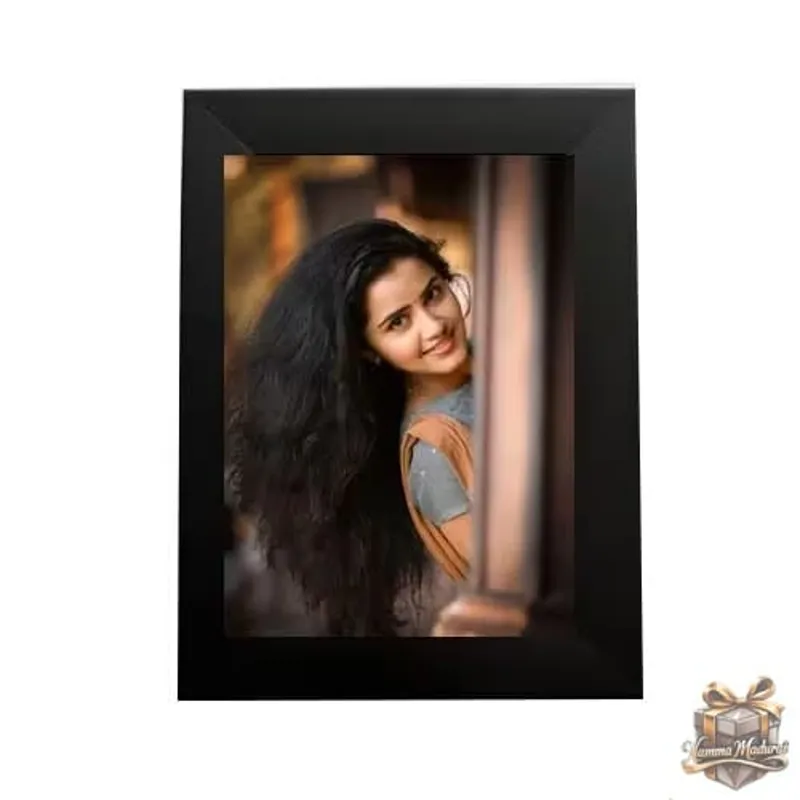 Customised Photo Frame with Photo Print, Tabletop Frame, Personalized Gift, Home and Office Decor