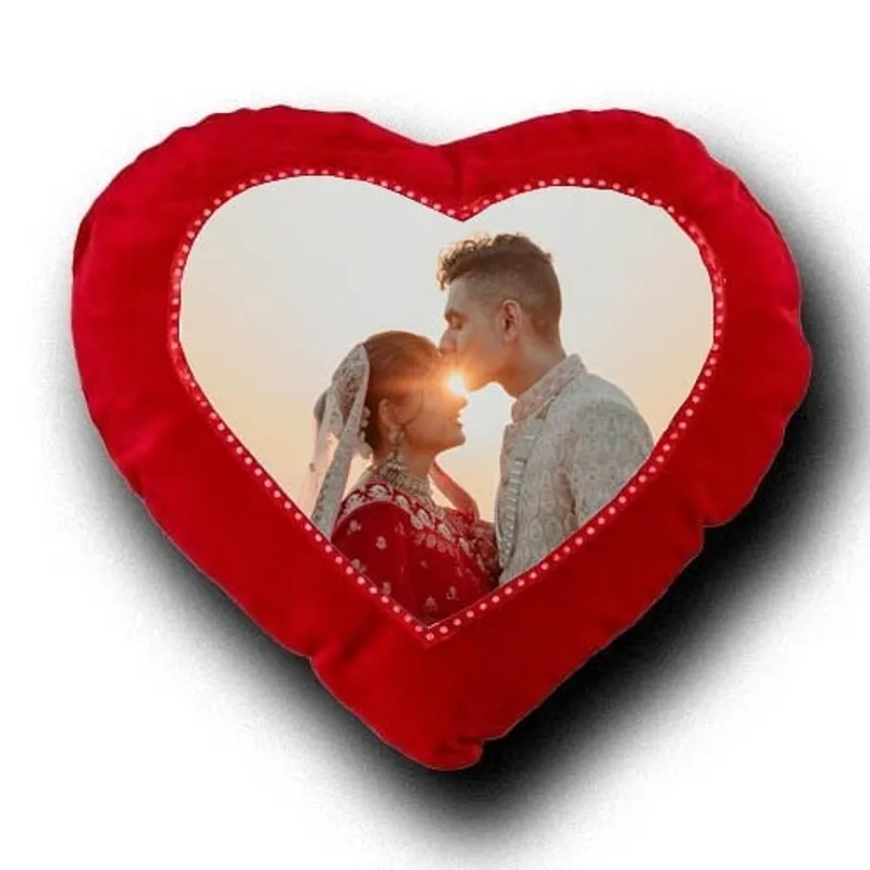 Velvet Sweetheart Pillows