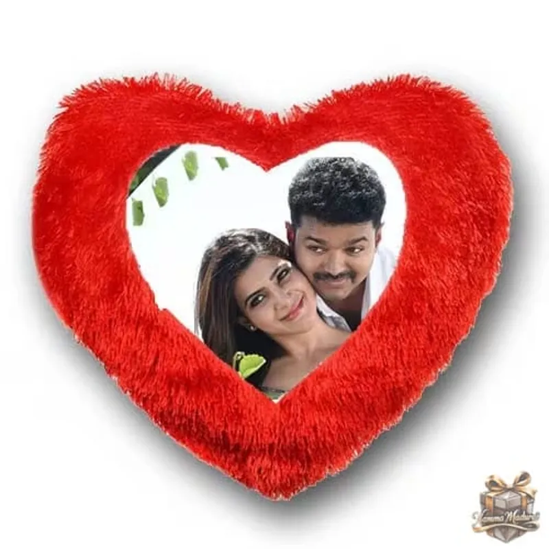 Soft Touch Heart Pillow