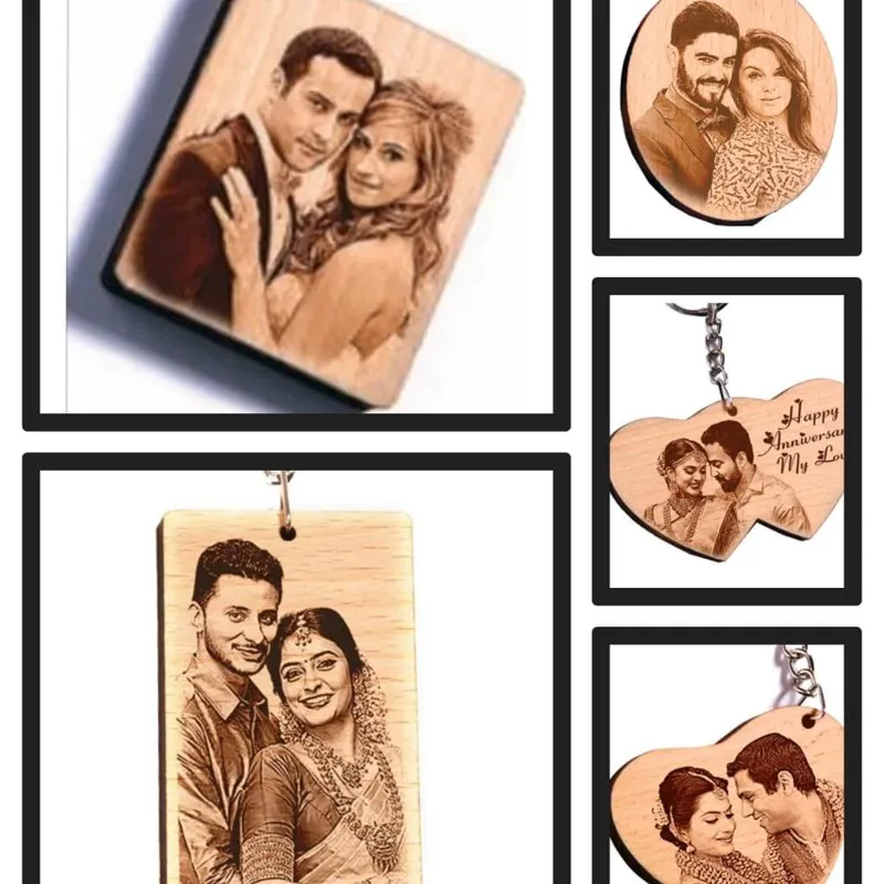 Engraving Wooden Key Chains