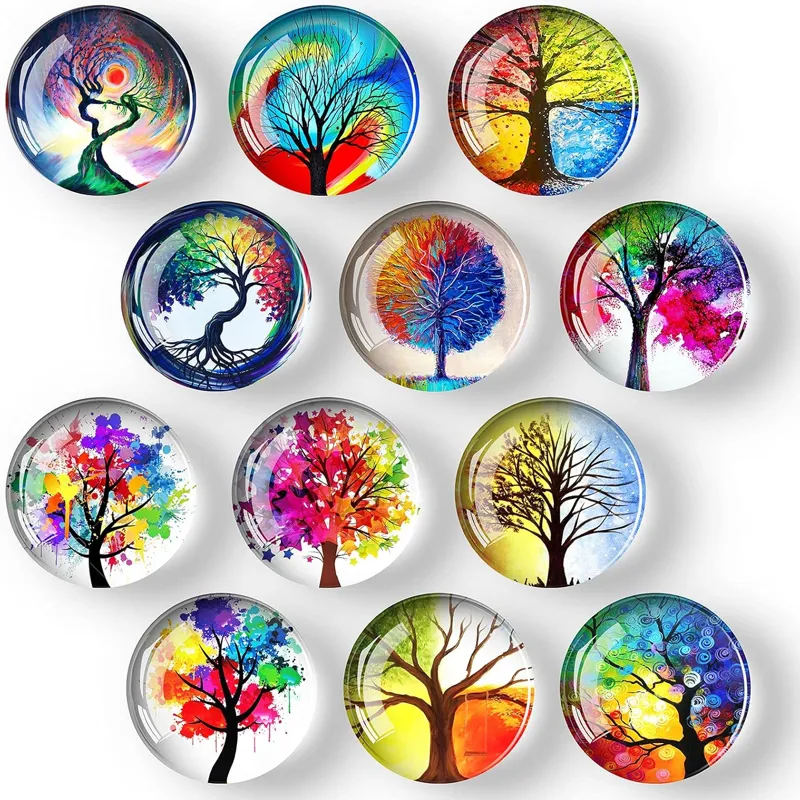 Glass Fridge Magnets