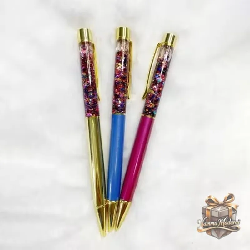Customized Charming Colour Flakes Pen