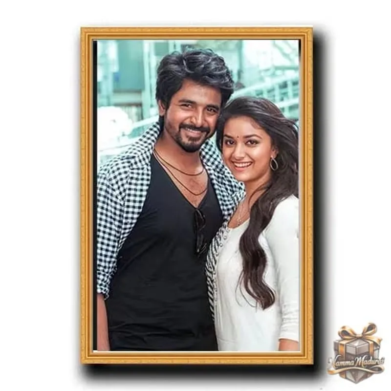 Customised Photo Frame with Photo Print, Personalized Gift, Home and Office Decor 