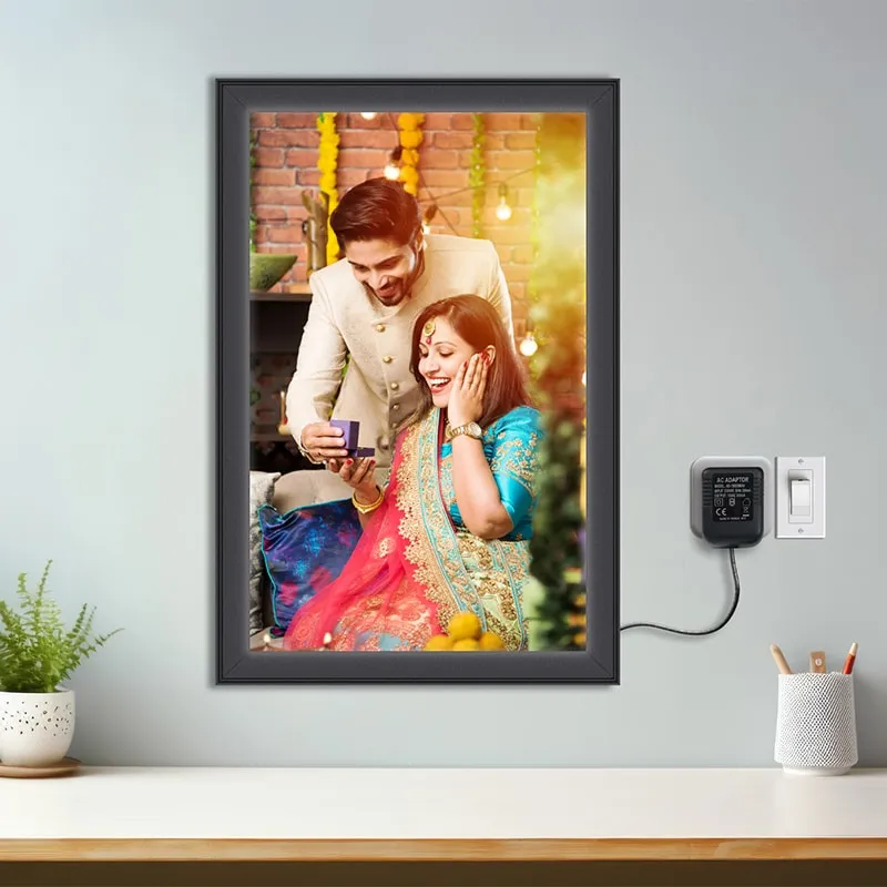LED Back Light Photo Frame