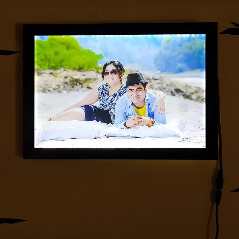 LED Back Light Photo Frame