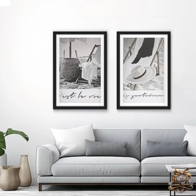 Customised Photo Frame with Photo Print, Personalized Gift, Home and Office Decor 